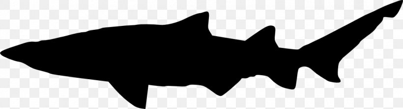 Transparency Clip Art Silhouette Shark, PNG, 1125x307px, Silhouette, Blackandwhite, Drawing, Fish, Logo Download Free