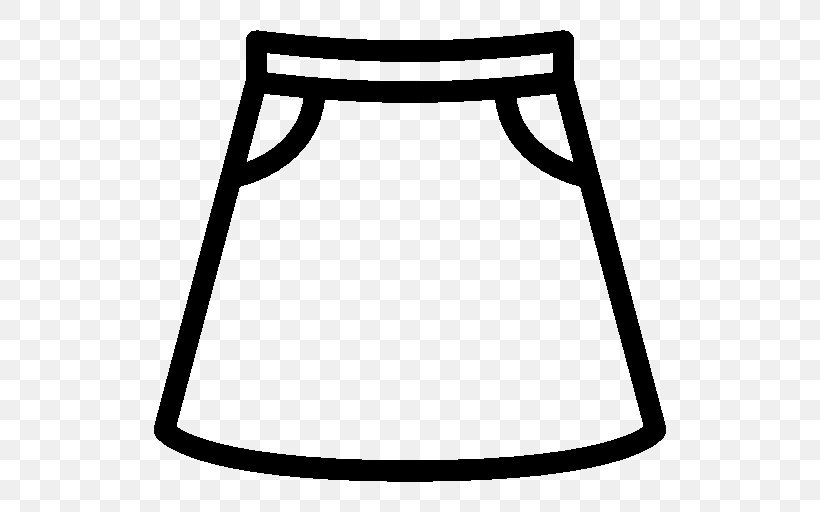 T-shirt Skirt Clothing Dress, PNG, 512x512px, Tshirt, Area, Black And White, Clothing, Clothing Sizes Download Free