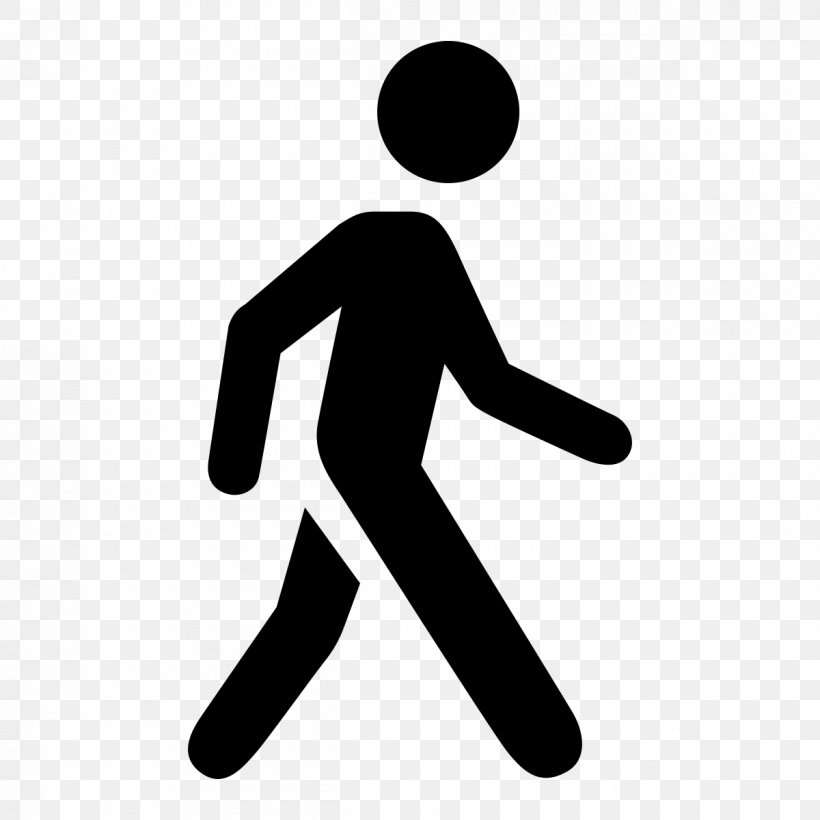Walking Clip Art, PNG, 1200x1200px, Walking, Area, Arm, Black, Black And White Download Free