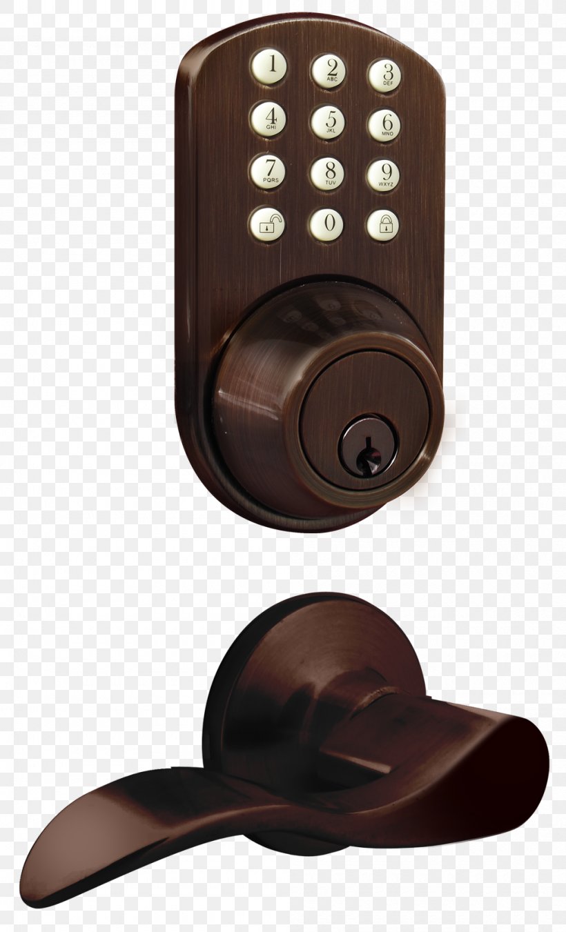 Dead Bolt Keypad Lock Door Handle, PNG, 1000x1648px, Dead Bolt, Bronze, Combination Lock, Door, Door Handle Download Free