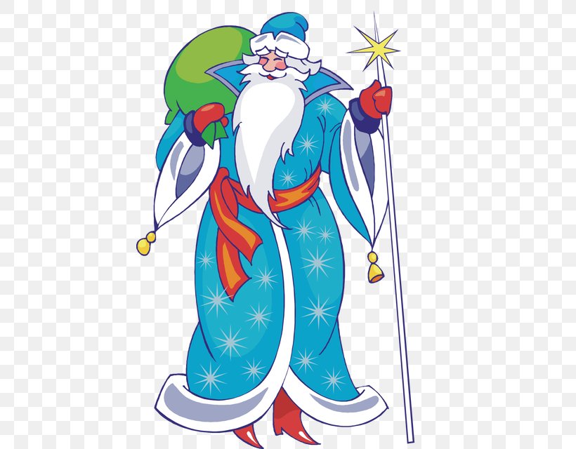 Ded Moroz Snegurochka Santa Claus Ziuzia New Year, PNG, 431x640px, Ded Moroz, Art, Christmas Day, Clothing, Costume Download Free