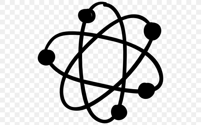 Research Molecule Science Atom Symbol, PNG, 512x512px, Research, Atom, Black And White, Body Jewelry, Chemistry Download Free