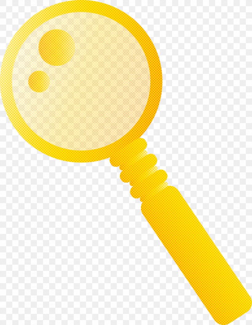 Magnifying Glass Magnifier, PNG, 2328x3000px, Magnifying Glass, Magnifier, Yellow Download Free