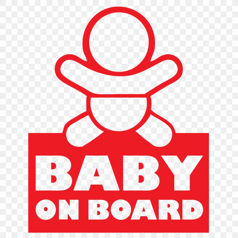 Car Baby On Board Sticker Decal Infant, PNG, 1100x1100px, Car, Baby On Board, Brand, Bumper Sticker, Decal Download Free