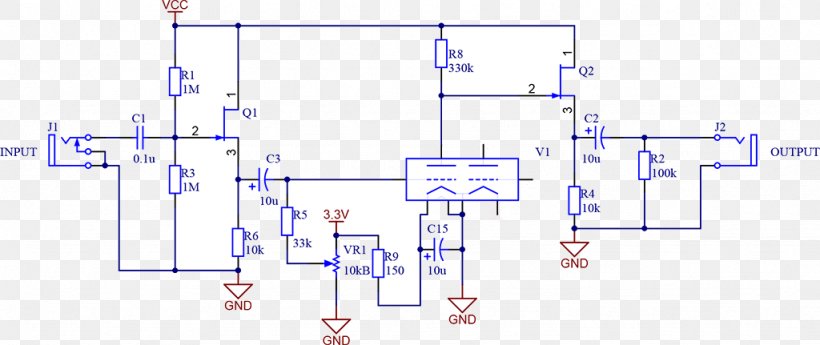 Nutube Vacuum Tube Audio Power Amplifier Vacuum Fluorescent Display Electronic Circuit, PNG, 1024x431px, Vacuum Tube, Area, Audio Power Amplifier, Circuit Diagram, Diagram Download Free