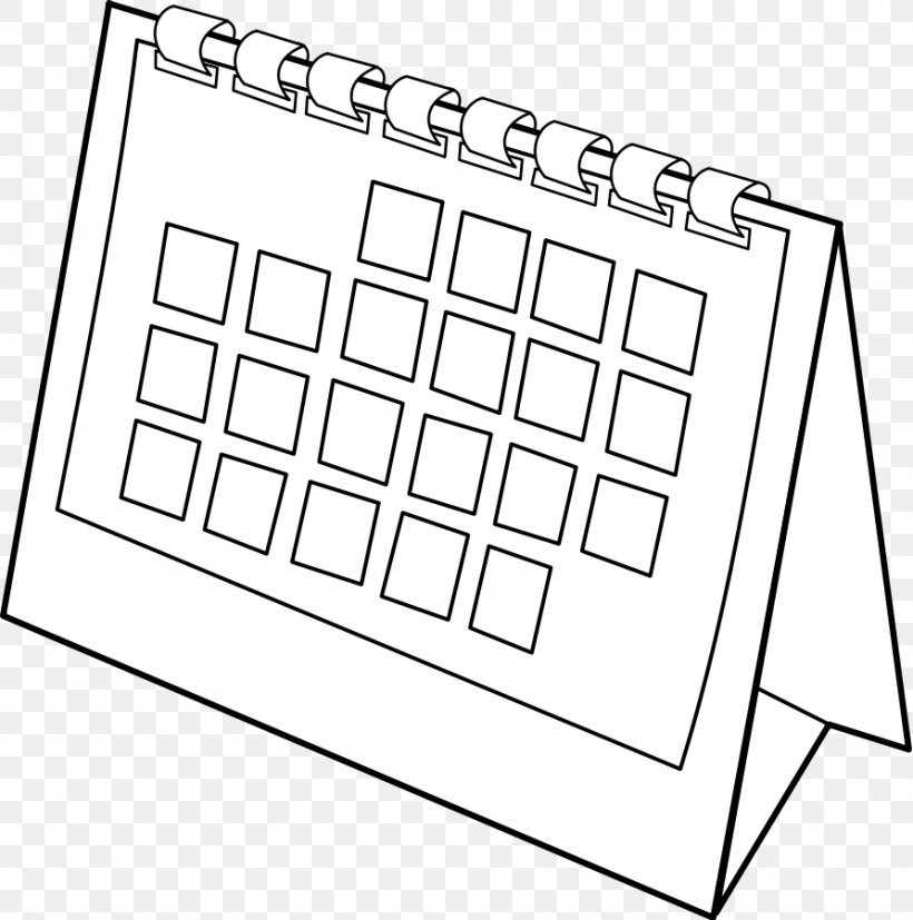 Calendar Clip Art, PNG, 892x900px, Calendar, Area, Black And White, Blog, Brand Download Free