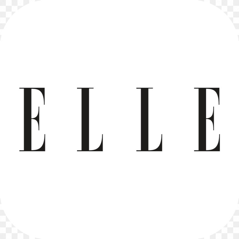 Logo Vector Graphics Elle Design Magazine, PNG, 1024x1024px, Logo, Area, Black, Brand, Elle Download Free