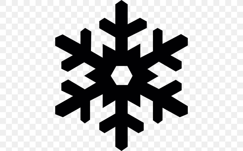 Black And White Symbol Symmetry, PNG, 512x512px, Winter, Black And White, Directory, Leaf, Snow Download Free