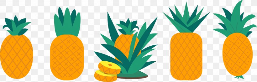 Pineapple Fruit, PNG, 1811x580px, Pineapple, Ananas, Auglis, Bromeliaceae, Cartoon Download Free