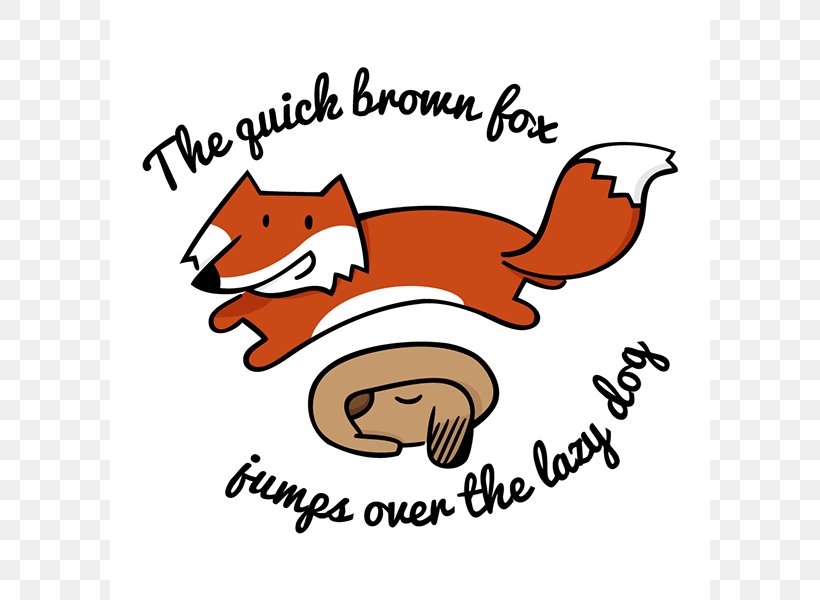 The Quick Brown Fox Jumps Over The Lazy Dog Pangram Letter English Alphabet, PNG, 600x600px, Pangram, Alphabet, Area, Artwork, Autogram Download Free