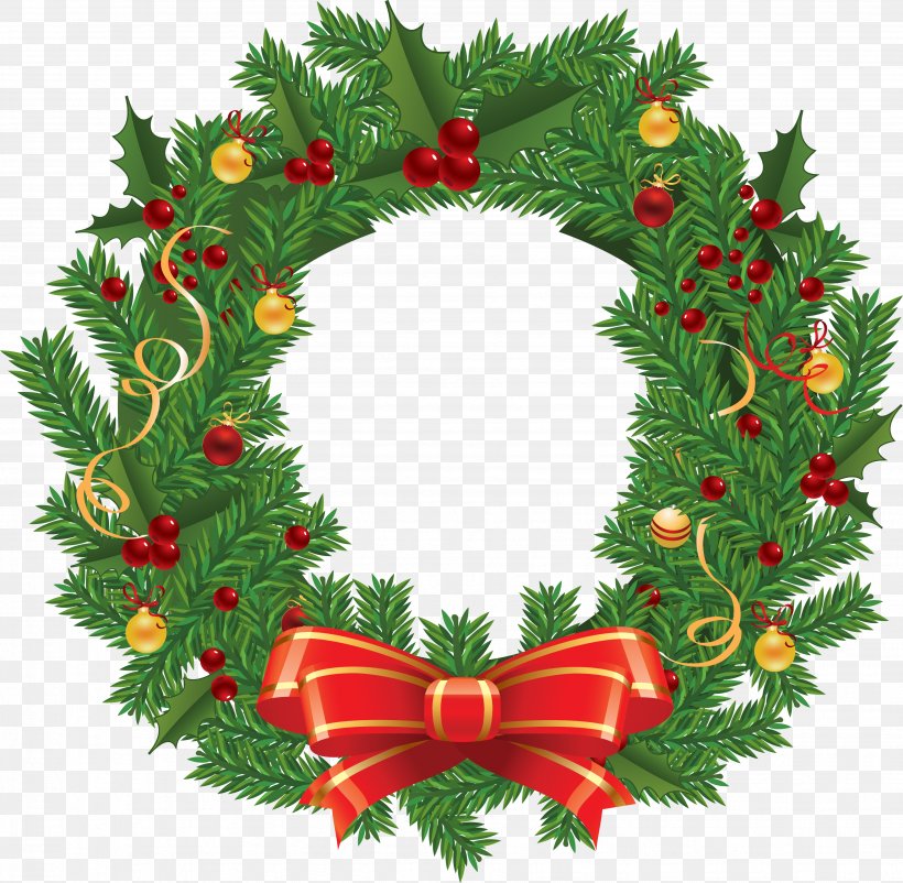 Christmas Graphics Wreath Clip Art Christmas Day Holiday, PNG, 3677x3598px, Christmas Graphics, Christmas, Christmas Card, Christmas Day, Christmas Decoration Download Free