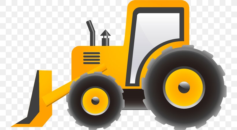 Cartoon Excavator Heavy Equipment, PNG, 748x450px, Car, Architectural Engineering, Architecture, Automotive Design, Automotive Tire Download Free