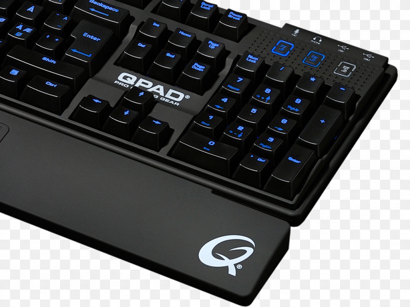 Computer Keyboard Touchpad QPAD MK-80 Gaming Keypad QH-90 Pro Gaming Headset Schwarz Nintendo DS, PNG, 1024x768px, Computer Keyboard, Computer, Computer Component, Electronic Device, Electronic Instrument Download Free