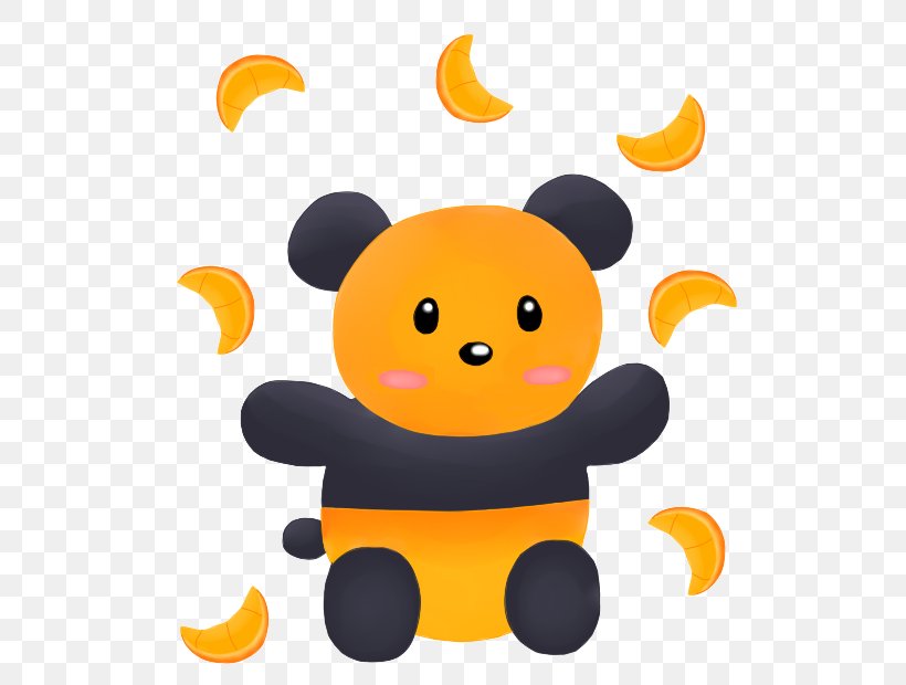 Giant Panda Orange Desktop Wallpaper Clip Art, PNG, 525x620px, Giant Panda, Cartoon, Computer, Deviantart, Mascot Download Free