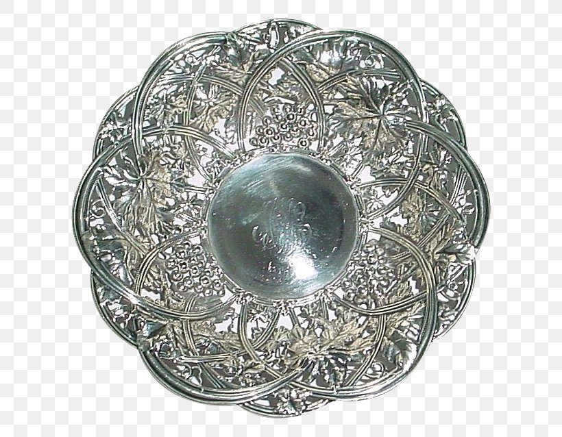Sterling Silver Holloware Tableware Bonbon, PNG, 638x638px, Silver, Antique, Bonbon, Bowl, Brooch Download Free