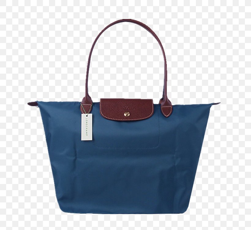 Tote Bag Longchamp Tobacco Pipe Handbag, PNG, 750x750px, Tote Bag, Azure, Bag, Blue, Brand Download Free