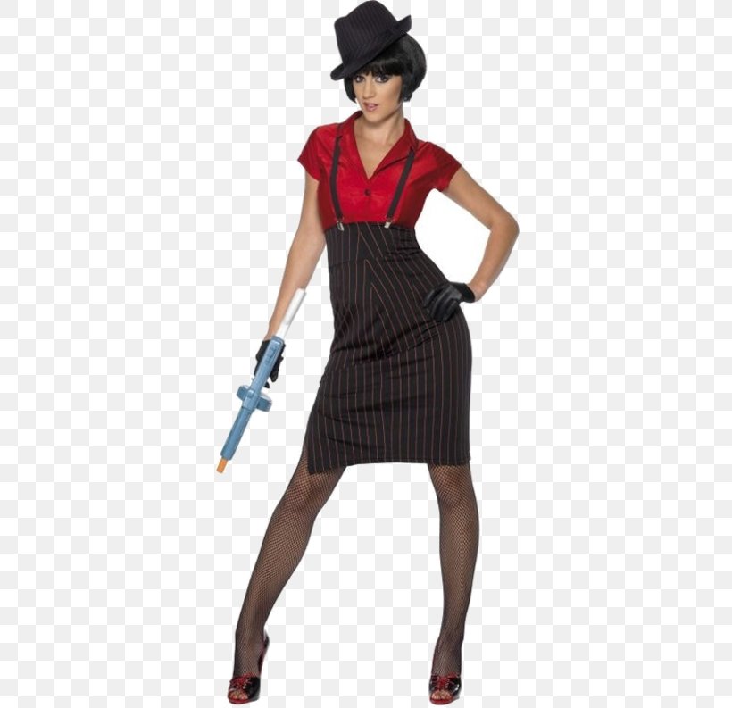 1920s Costume Party Gangster Gun Moll, PNG, 500x793px, Costume Party, Clothing, Clothing Sizes, Costume, Dress Download Free