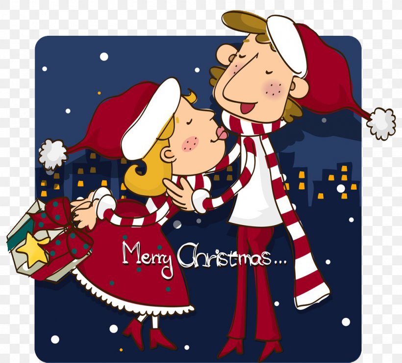 Christmas Significant Other Cartoon Illustration, PNG, 1024x923px, Christmas, Art, Cartoon, Christmas Decoration, Christmas Ornament Download Free