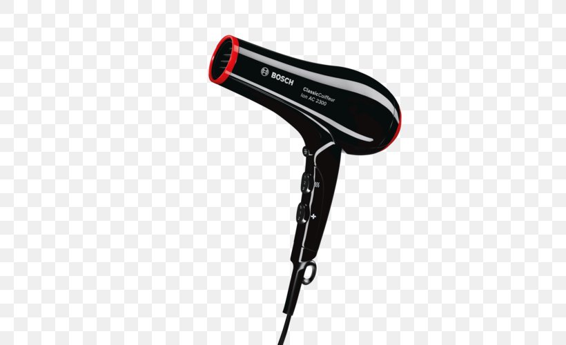 Hair Dryers Robert Bosch GmbH Bosch PHD 7961 Hardware/Electronic, PNG, 500x500px, Hair Dryers, Ac Motor, Electric Generator, Hair, Hair Dryer Download Free