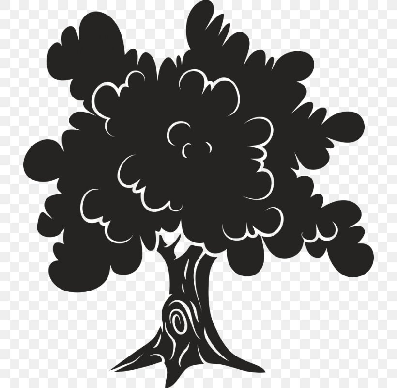Silhouette Tree Clip Art, PNG, 800x800px, Silhouette, Arecaceae, Black, Black And White, Cartoon Download Free