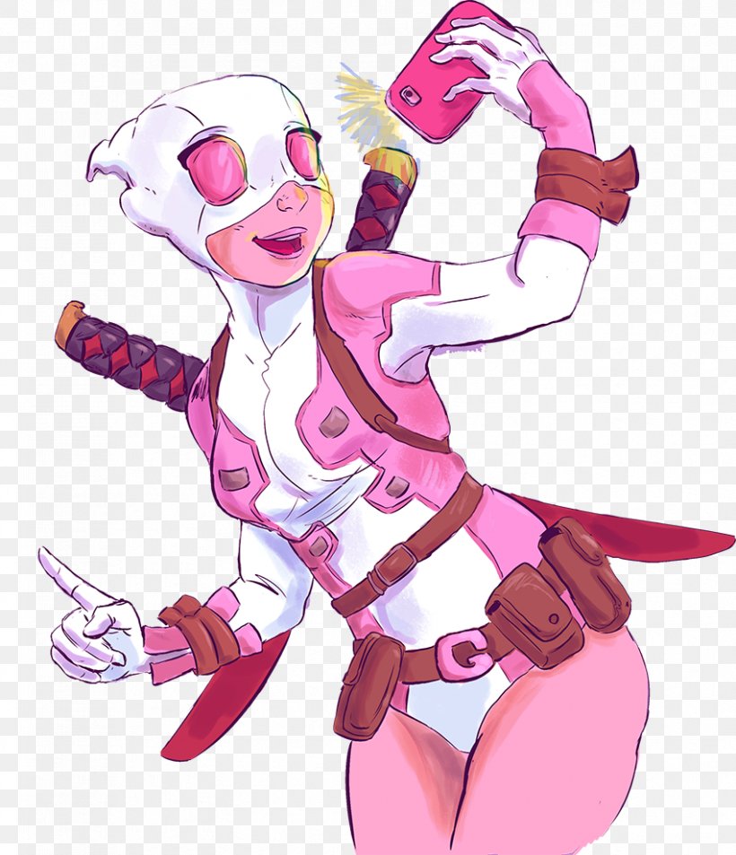 Deadpool Gwenpool Comics Harley Quinn Comic Book, PNG, 851x990px, Watercolor, Cartoon, Flower, Frame, Heart Download Free