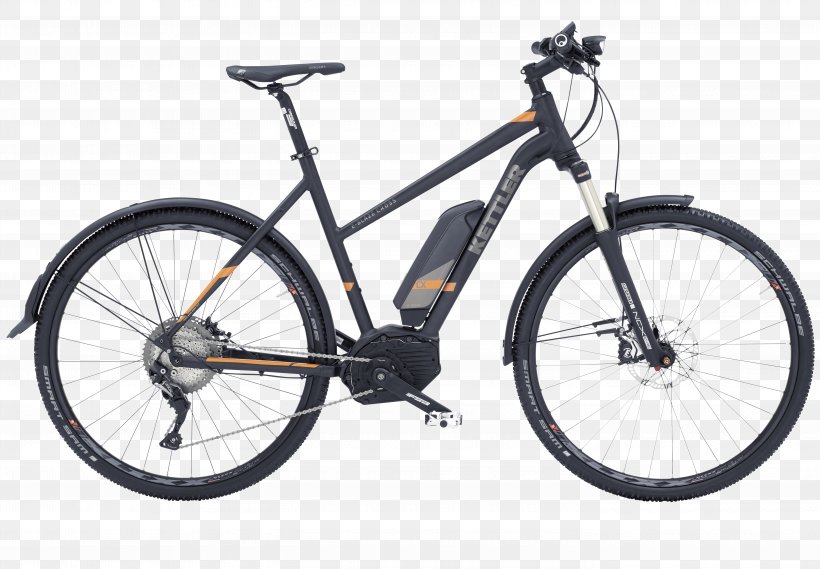 Electric Bicycle Mountain Bike Kross SA Fuji Bikes, PNG, 5667x3938px, Bicycle, Automotive Exterior, Automotive Tire, Bicycle Accessory, Bicycle Fork Download Free