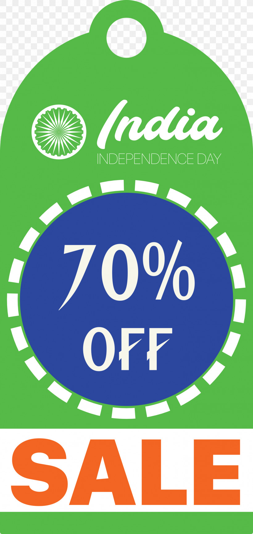 India Indenpendence Day Sale Tag India Indenpendence Day Sale Label, PNG, 1422x3000px, India Indenpendence Day Sale Tag, Area, Green, India Indenpendence Day Sale Label, Line Download Free
