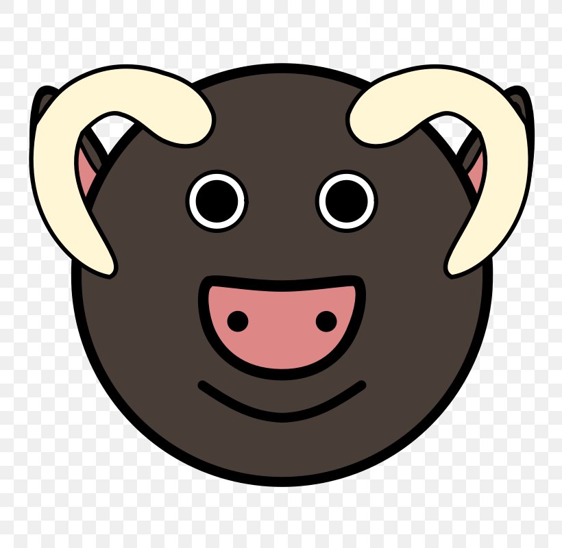 Muskox Cattle Clip Art, PNG, 800x800px, Cattle, Bull, Cartoon, Drawing, Graphic Arts Download Free
