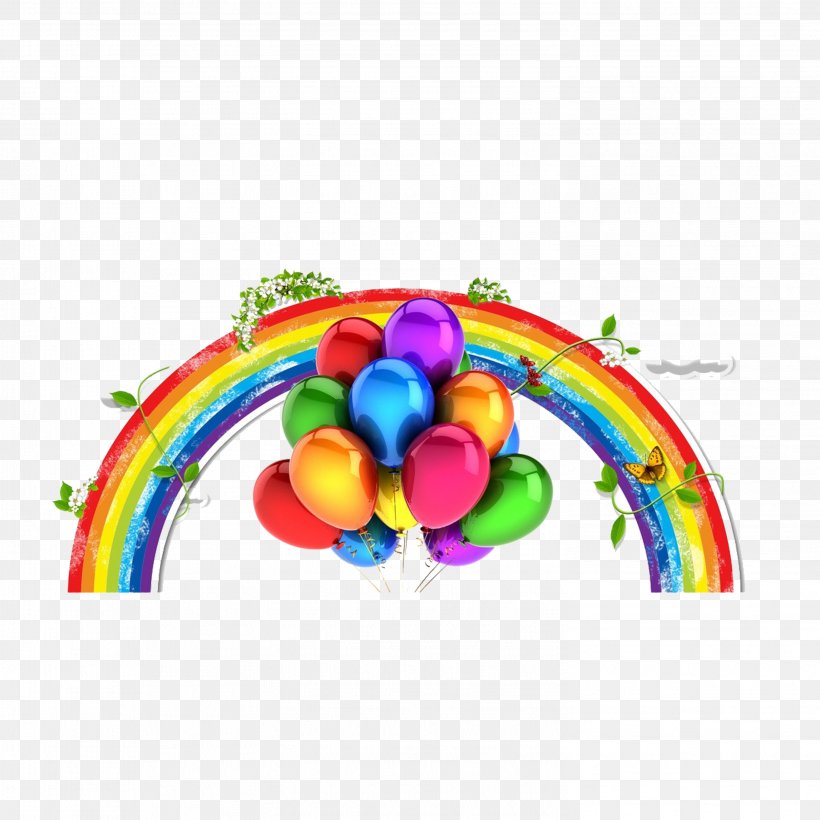 Rainbow, PNG, 2953x2953px, Rainbow, Blue, Color, Coreldraw, Poster Download Free