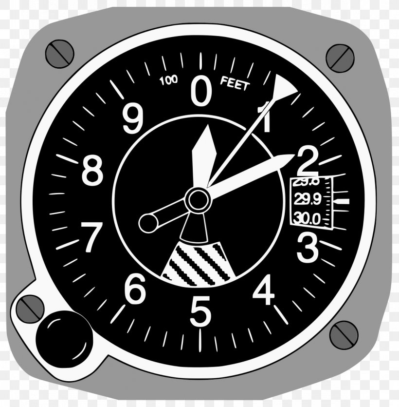 Airplane Altimeter Altitude Atmospheric Pressure Barometer, PNG, 1176x1198px, Airplane, Altimeter, Altitude, Aneroid Barometer, Atmosphere Of Earth Download Free