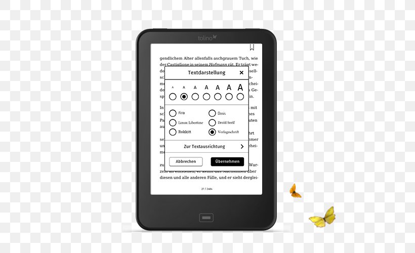 Comparison Of E-readers Tolino Vision 2, PNG, 570x500px, Comparison Of Ereaders, Brand, Comparison Of E Book Readers, Ebook, Electronic Device Download Free