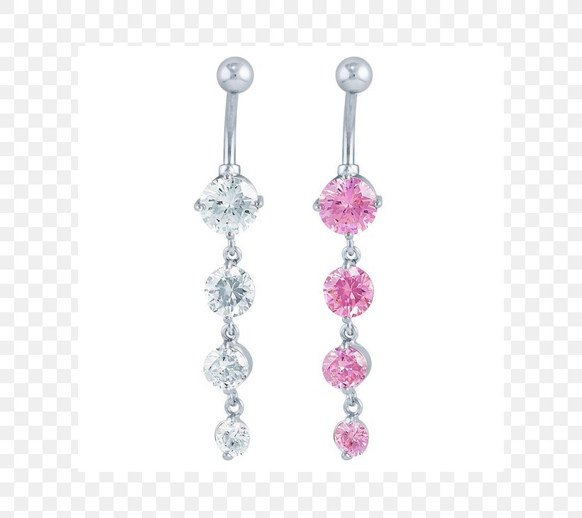Earring Body Jewellery Pink M RTV Pink, PNG, 730x730px, Earring, Body Jewellery, Body Jewelry, Crystal, Earrings Download Free