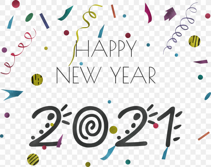 2021 Happy New Year 2021 New Year, PNG, 3000x2373px, 2021 Happy New Year, 2021 New Year, Holiday, New Year, Text Download Free