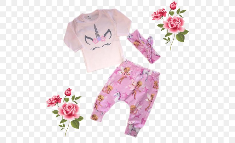 Blue White Pink T-shirt Pajamas, PNG, 500x500px, Blue, Clothing Accessories, Flower, Grey, Lilac Download Free