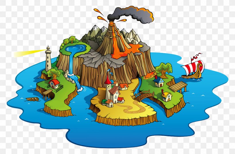 Cartoon Royalty-free Island Illustration, PNG, 1000x658px, Cartoon, Drawing, Illustrator, Island, Photography Download Free