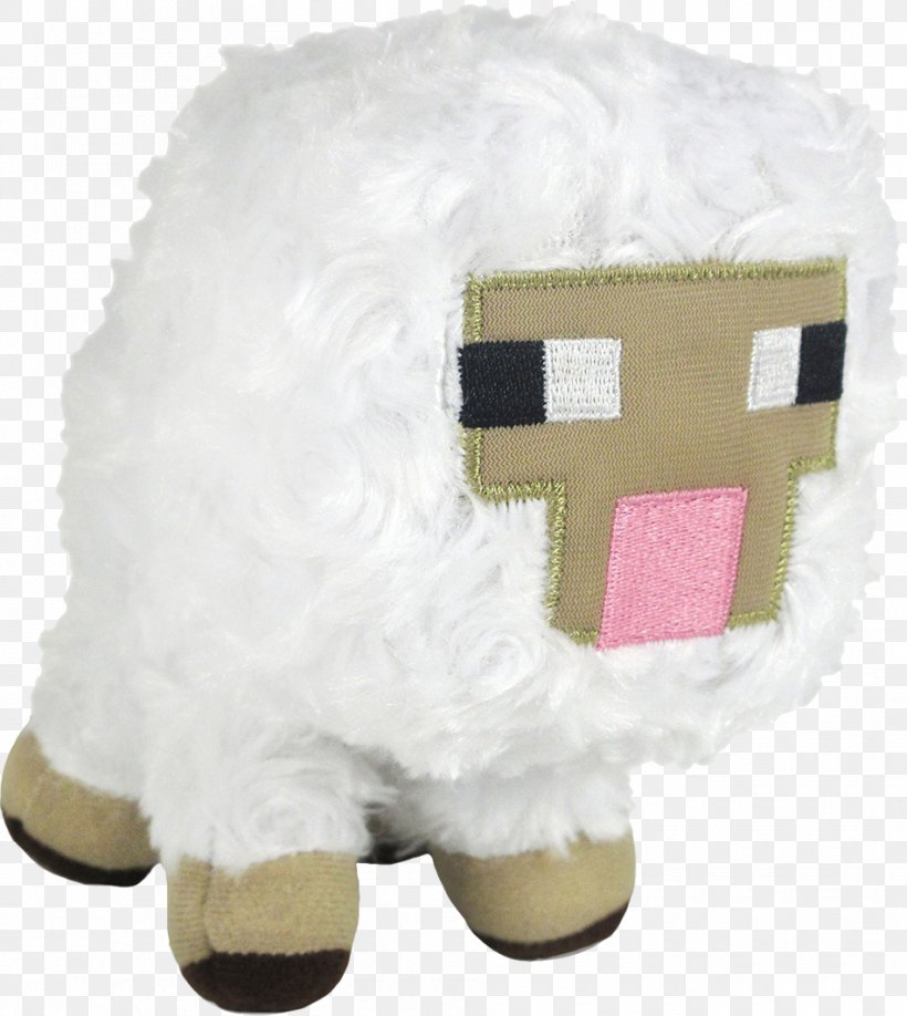 Minecraft Stuffed Animals & Cuddly Toys Plush Sheep, PNG, 950x1064px, Minecraft, Action Toy Figures, Doll, Fur, Lego Download Free