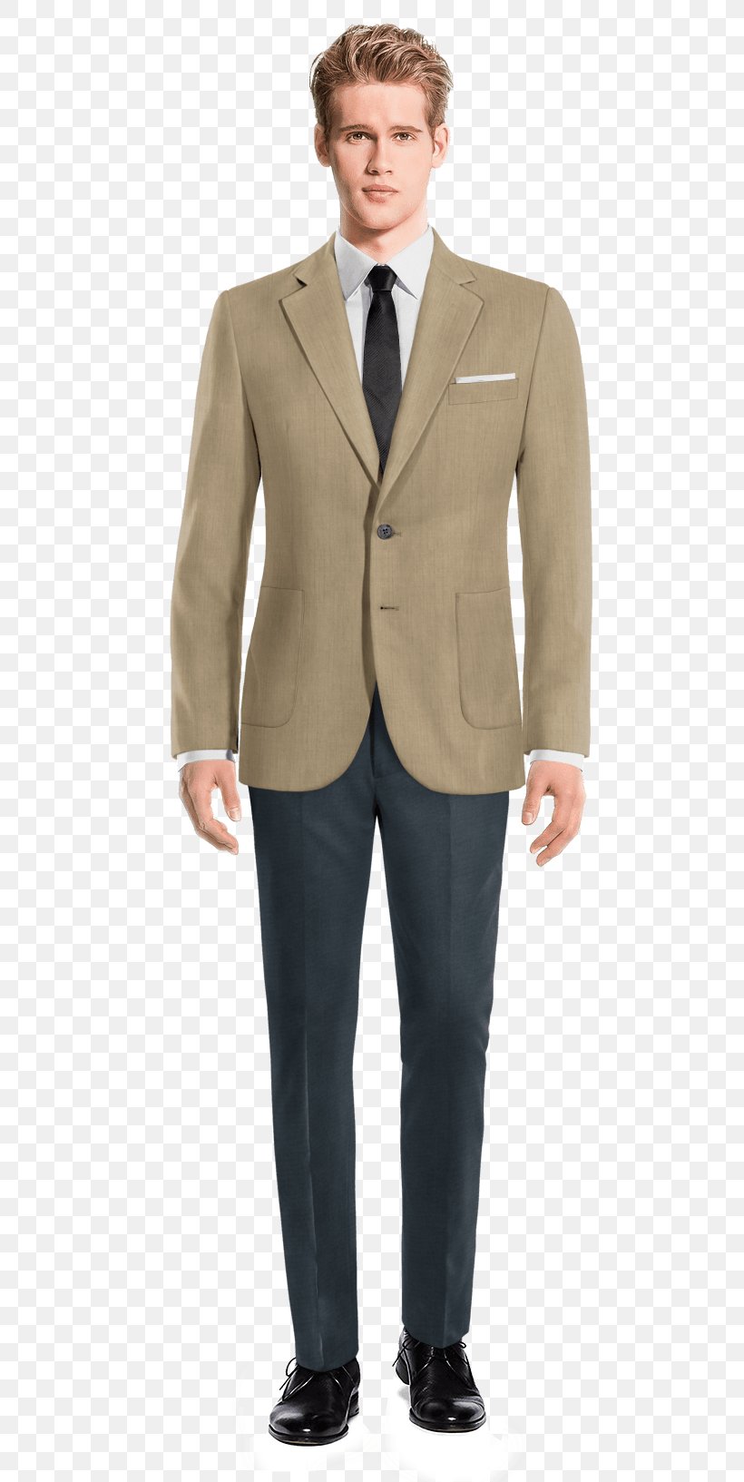 Suit Wool Tweed Upturned Collar Sport Coat, PNG, 600x1633px, Suit, Beige, Blazer, Blue, Businessperson Download Free