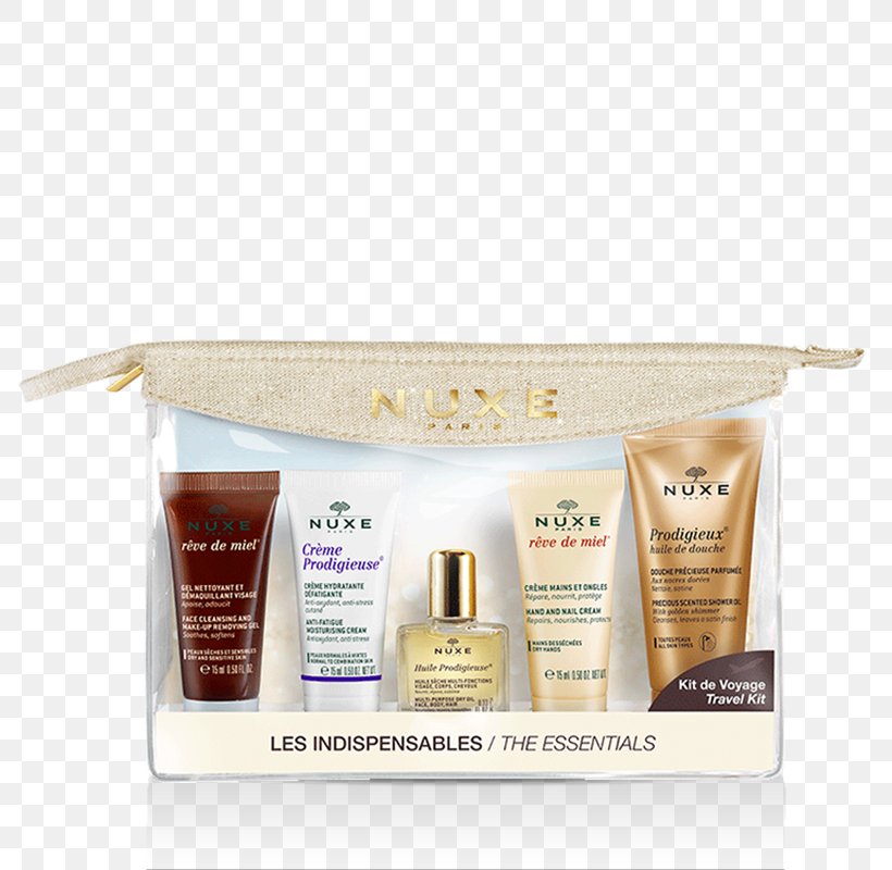 NUXE Travel Kit (Worth £15.90) NUXE My Dream Gift Set (Worth £24.10) Cosmetics Nuxe The Essentials Travel Kit 85 Ml, PNG, 800x800px, Travel, Cosmetics, Cream, Lookfantastic Group Ltd, Masque Download Free