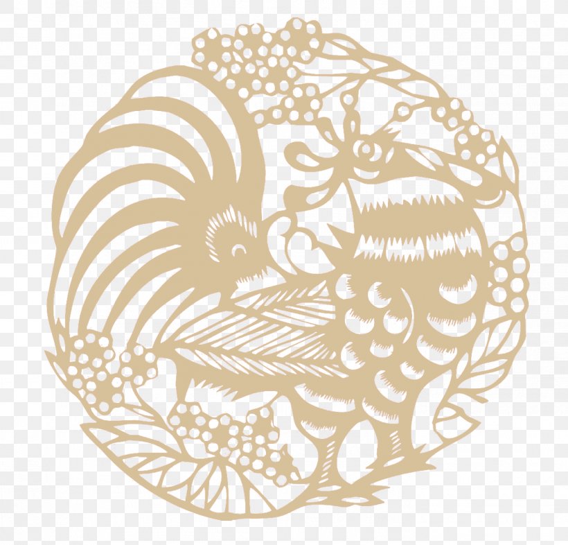 Chicken Papercutting Chinese Paper Cutting Chinese New Year, PNG, 1403x1346px, Chicken, Area, Chinese New Year, Chinese Paper Cutting, Chinese Zodiac Download Free