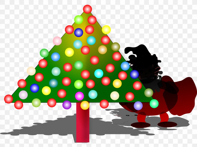 Christmas Tree Christmas Ornament Santa Claus Clip Art, PNG, 2400x1798px, Christmas Tree, Christmas, Christmas Decoration, Christmas Ornament, Com Download Free