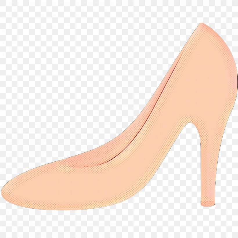 Footwear Pink High Heels Court Shoe Shoe, PNG, 2000x2000px, Pop Art, Beige, Court Shoe, Footwear, High Heels Download Free
