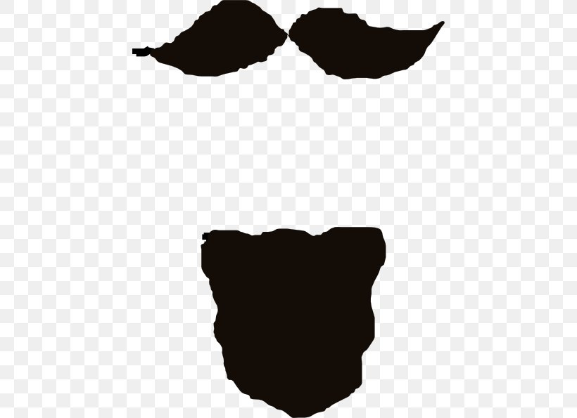 Goatee Moustache Beard Clip Art, PNG, 444x595px, Goatee, Beard, Black, Black And White, Blog Download Free
