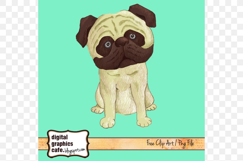 Pug Puppy Dog Breed Clip Art, PNG, 562x542px, Pug, Art, Carnivoran, Companion Dog, Dog Download Free