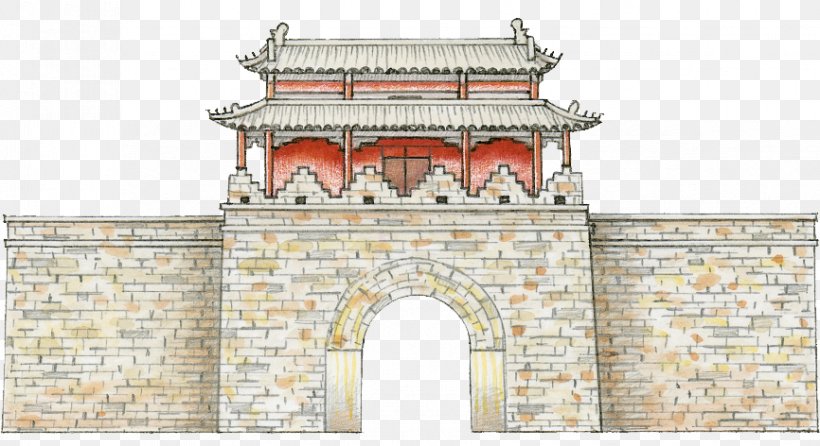 Wall Brick Illustration, PNG, 866x472px, Wall, Arch, Architecture, Brick, Building Download Free