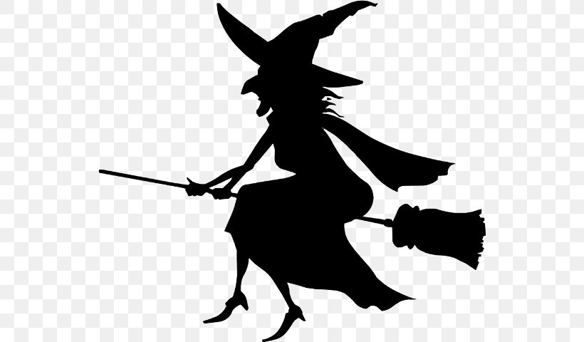 Clip Art Witchcraft Black And White Halloween Witches Image, PNG, 544x480px, Witchcraft, Art, Artwork, Black, Black And White Download Free
