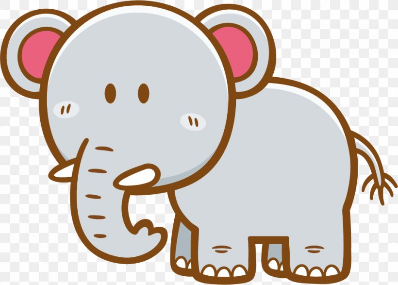 Elephant Cartoon, PNG, 948x679px, Elephant, Animation, Carnivoran, Cartoon, Cat Like Mammal Download Free