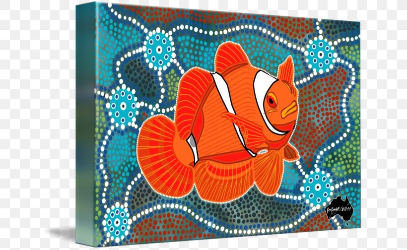 Indigenous Australian Art Painting Imagekind Fine Art, PNG, 650x504px, Art, Alice Springs, Canvas, Clownfish, Fine Art Download Free