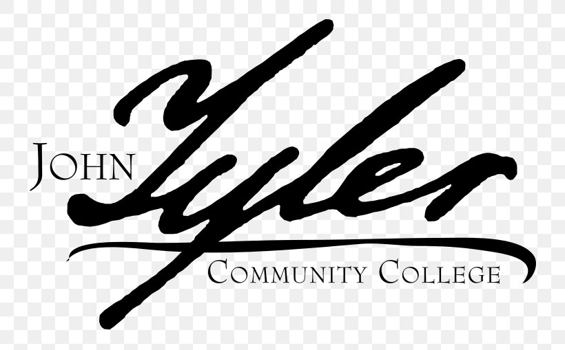 John Tyler Community College, PNG, 800x509px, Virginia Commonwealth University, Black And White, Brand, Bucks County Community College, Calligraphy Download Free