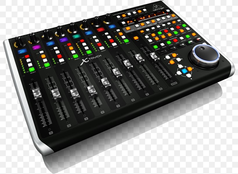 Behringer X-Touch Audio Control Surface MIDI Controllers Digital Audio Workstation, PNG, 800x602px, Behringer Xtouch, Audio, Audio Control Surface, Audio Equipment, Behringer Download Free