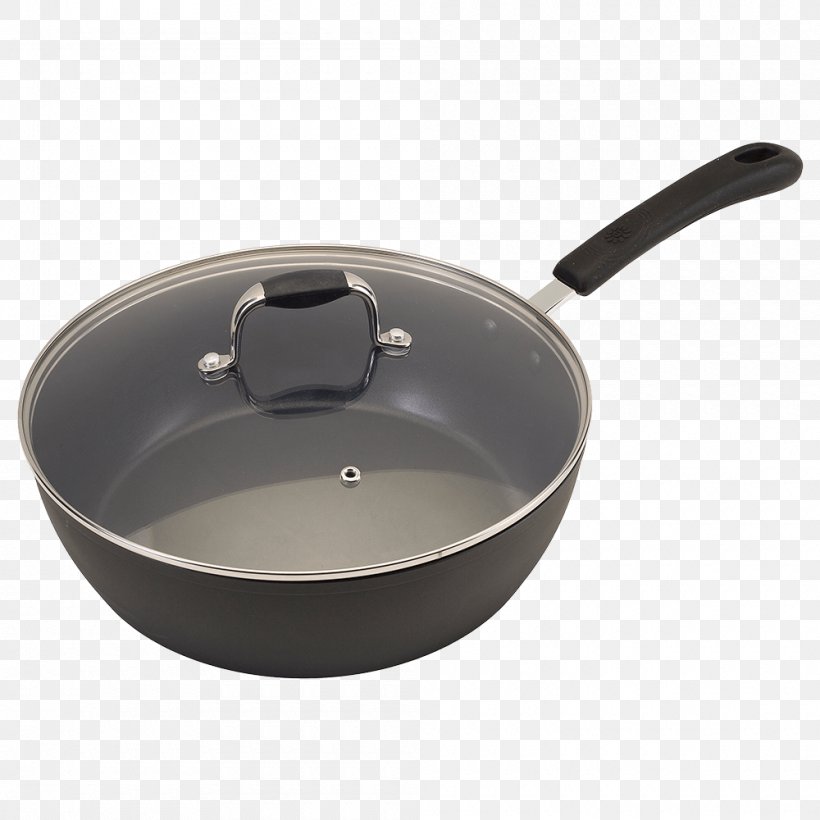 Frying Pan Non-stick Surface Cookware Kitchen, PNG, 1000x1000px, Frying Pan, Braising, Bread, Ceramic, Cooking Download Free